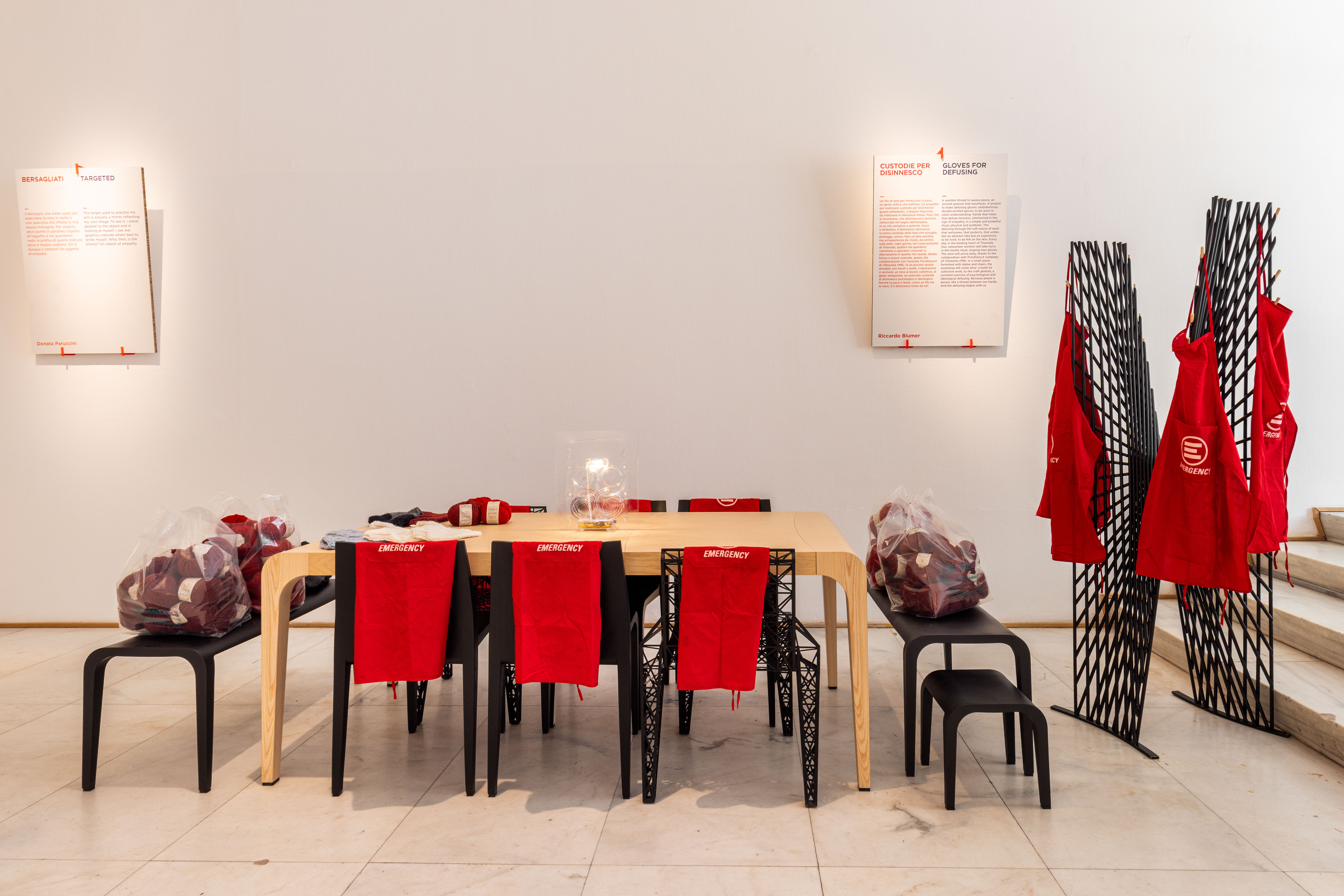 Against War. 7 designers for EMERGENCY_ph Eleonora Stevani