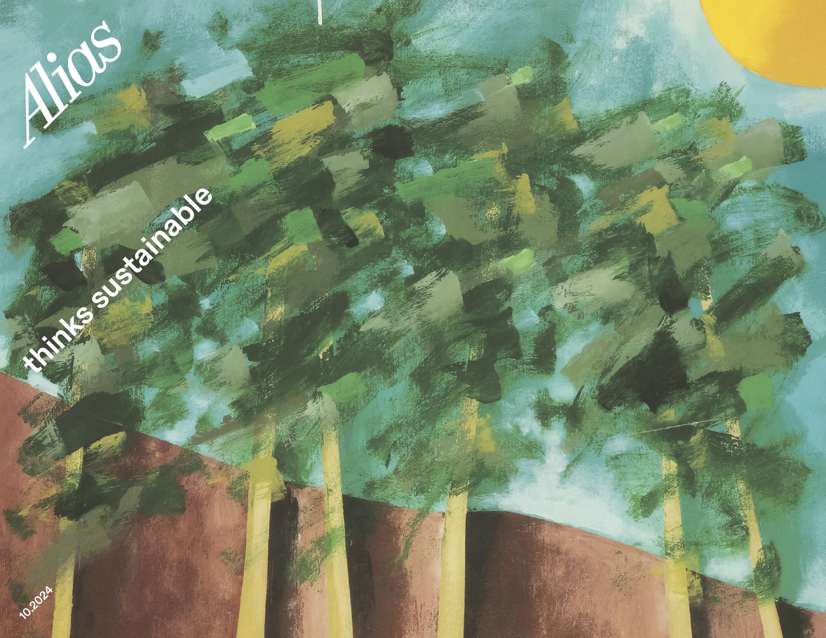 Alias thinks sustainable cover