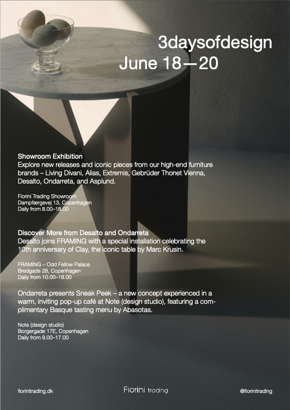 3 Days of design_invito