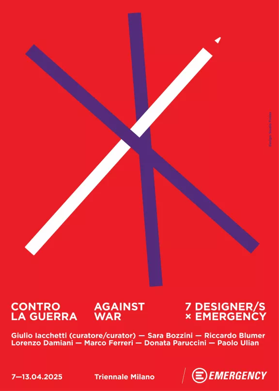 Against War. 7 designers for EMERGENCY