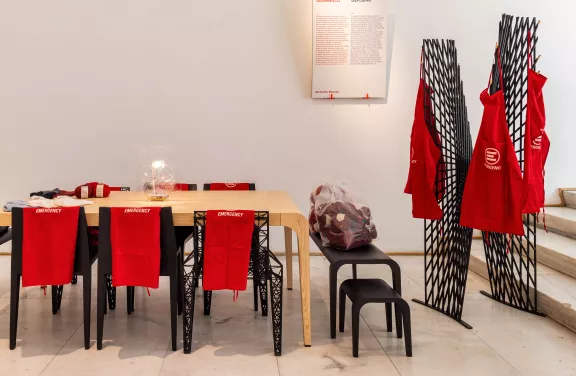 Against War. 7 designers for EMERGENCY