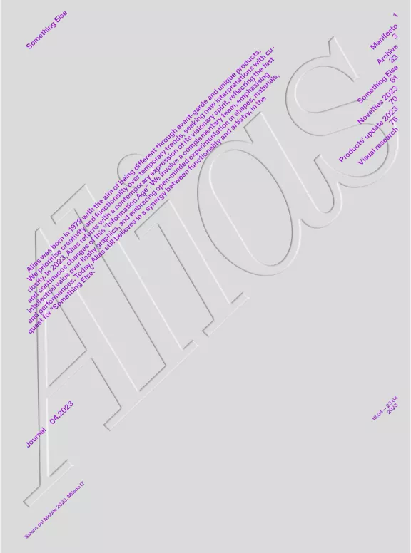 In this section, you can browse and download Alias catalogs. Discover the collections and projects we have realized with the best designers