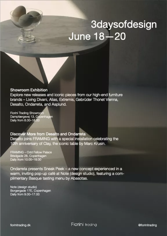 3 Days of design_invito